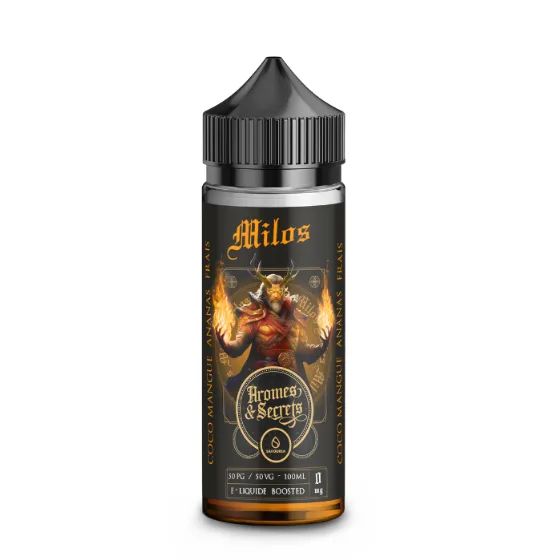 E-liquide Milos 100 mL - Aromes & Secrets — Aromes Et Secrets
