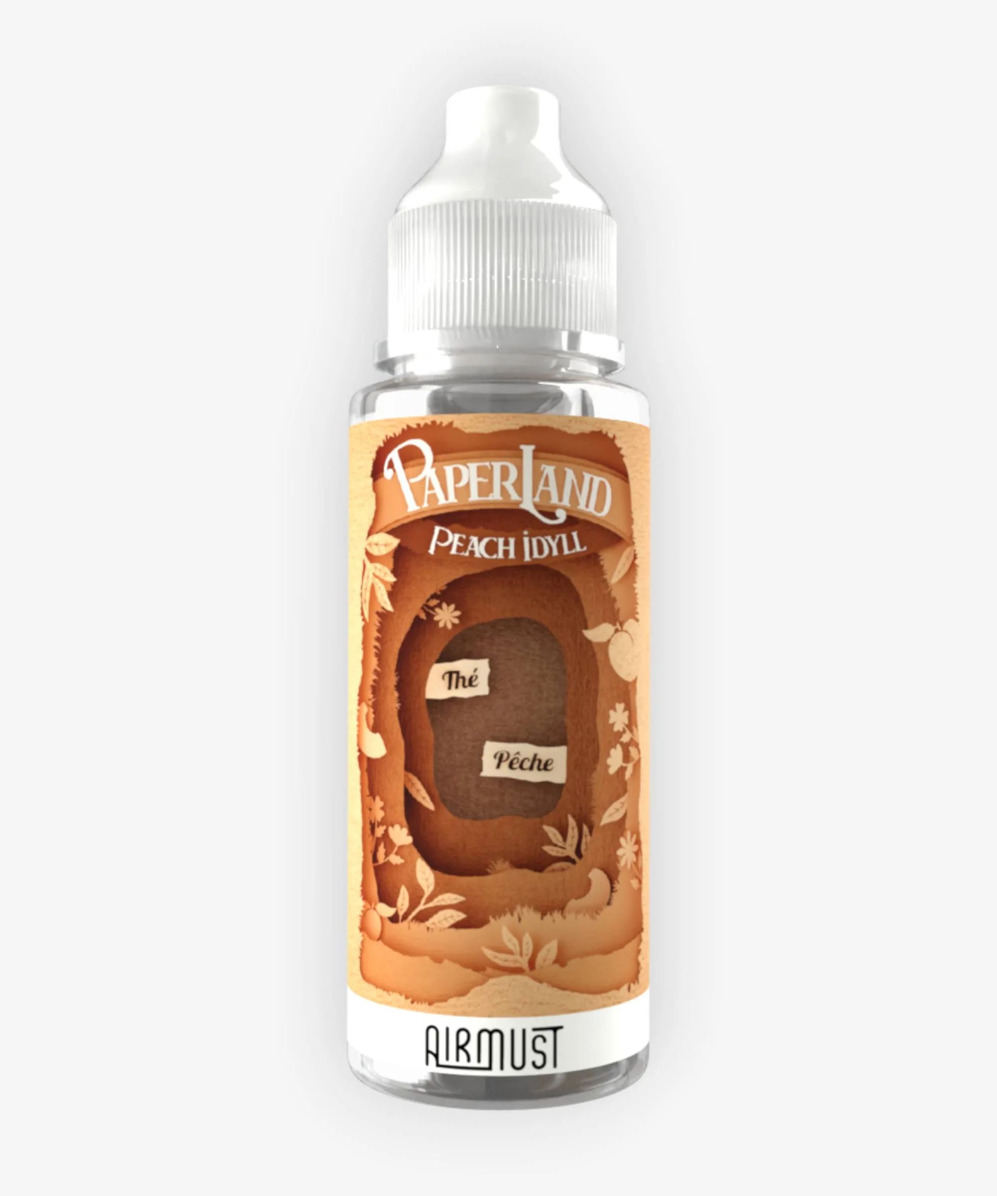 E-liquide Peach Idyll 100 mL - Paperland Airmust — Airmust - Paperland