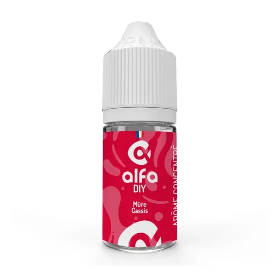 Concentré Mûre Cassis 30 mL - Alfa DIY (Alfaliquid)