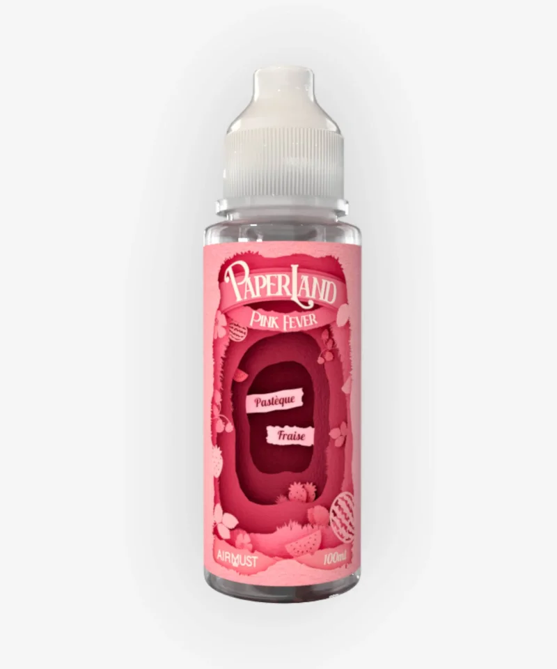 E-liquide Pink Fever 100 mL - Paperland Airmust