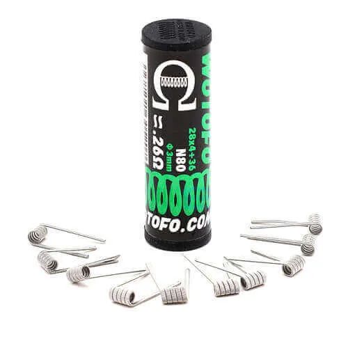 Coils Quad Core Fused Clapton (x10) - Wotofo