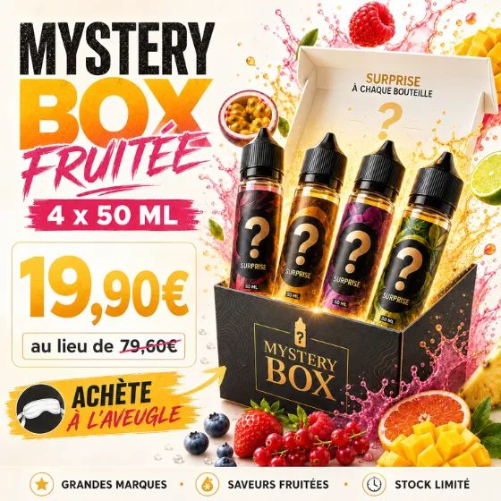 Mystery Box Fruitée 4 x 50 mL