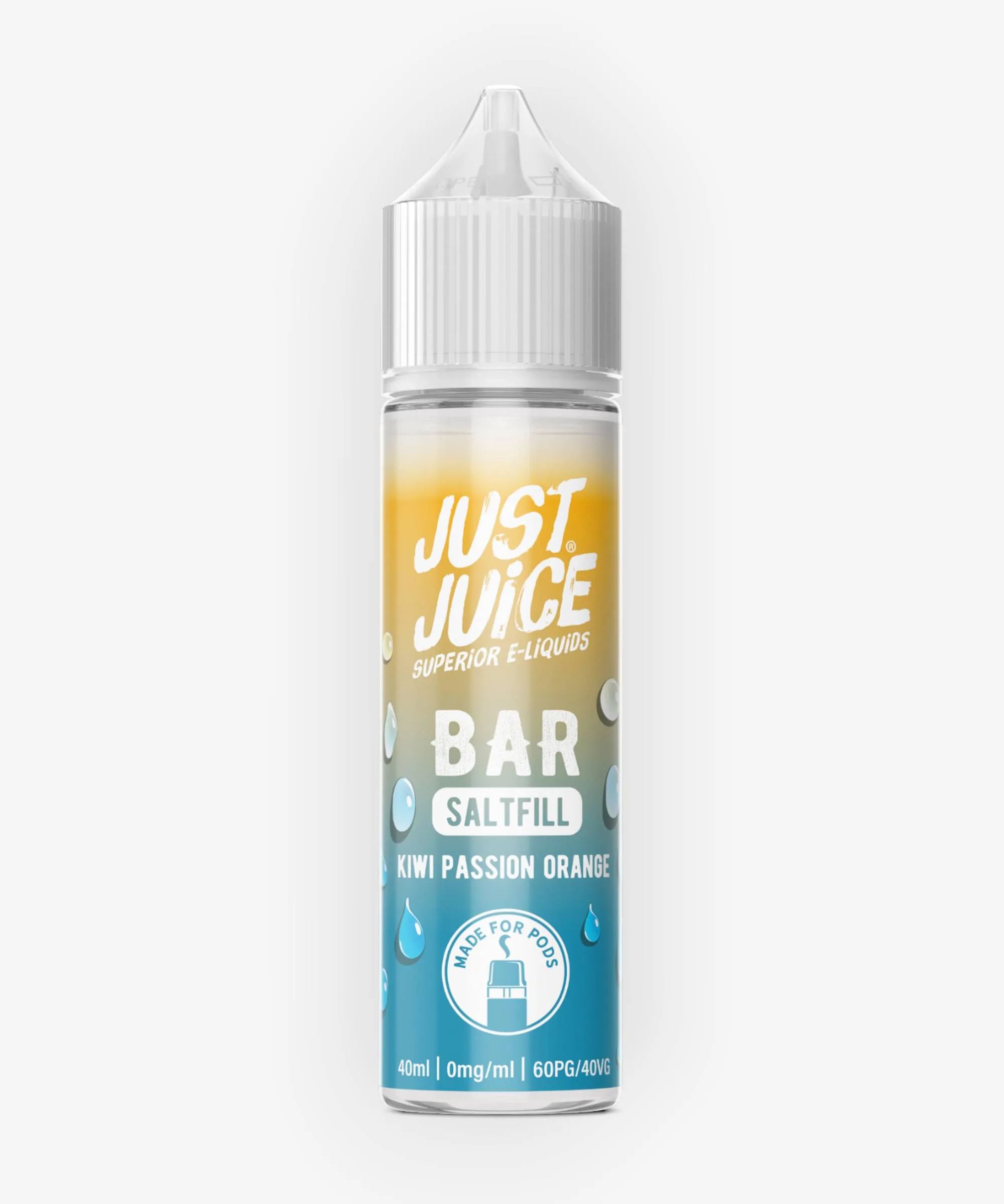 E-liquide Kiwi Passion Orange 40 mL - Bar Saltfill (Just Juice) — Just Juice - Bar Saltfill