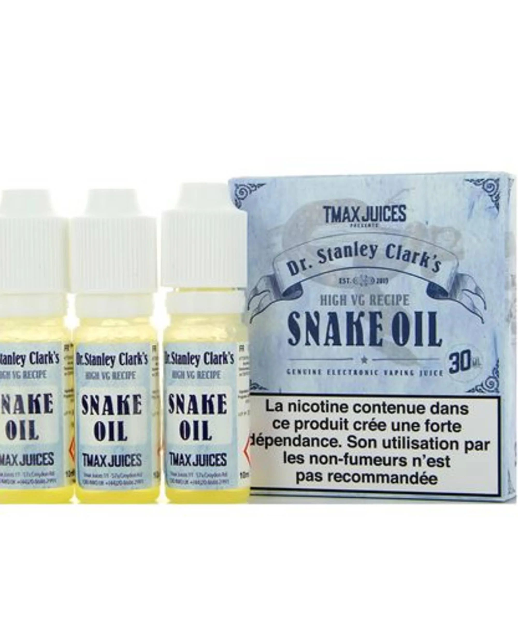 E-liquide Snake Oil 3x10 mL - Tmax Juices