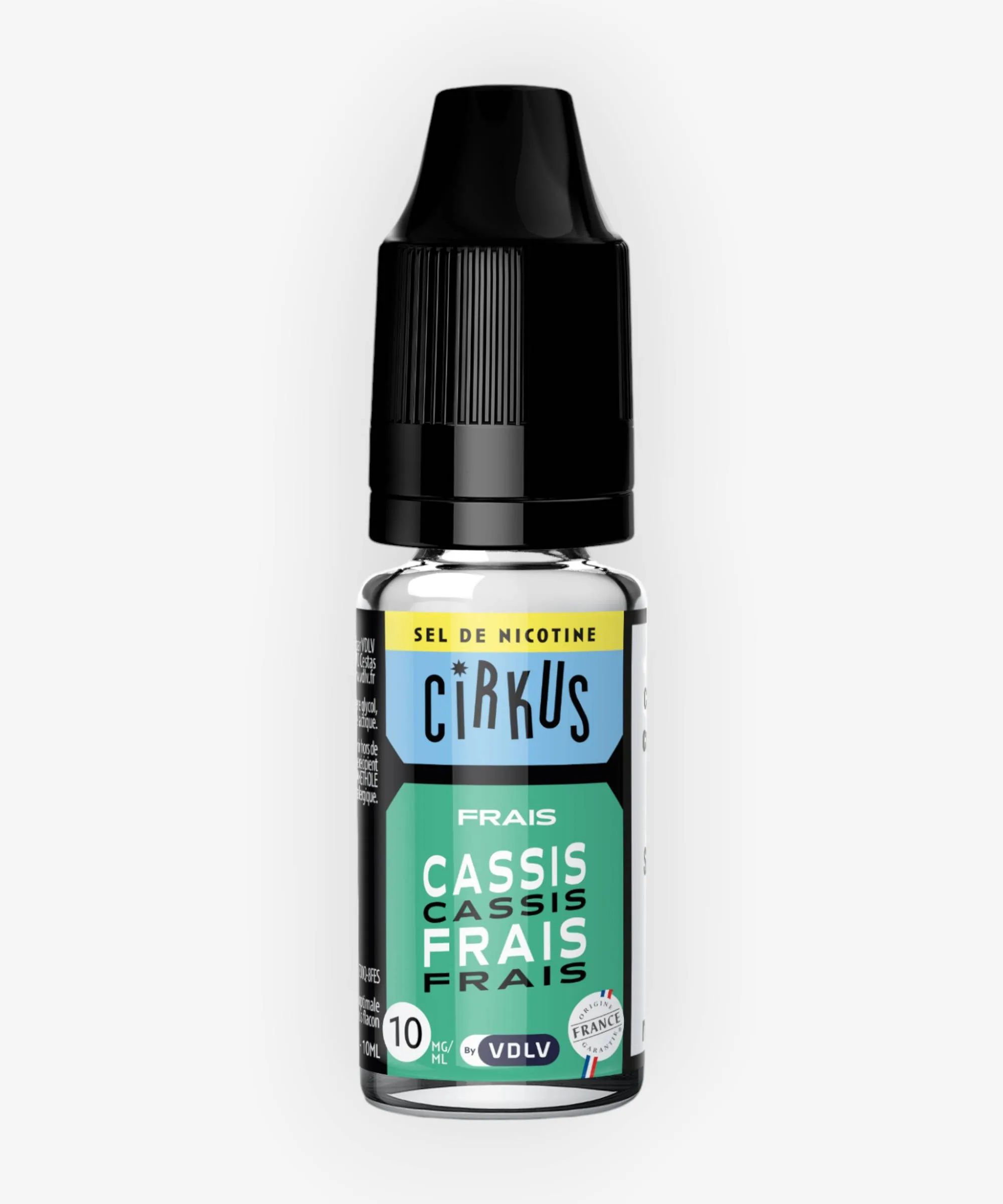 E-liquide Cassis Frais Nic Salt 10 mL - Cirkus VDLV