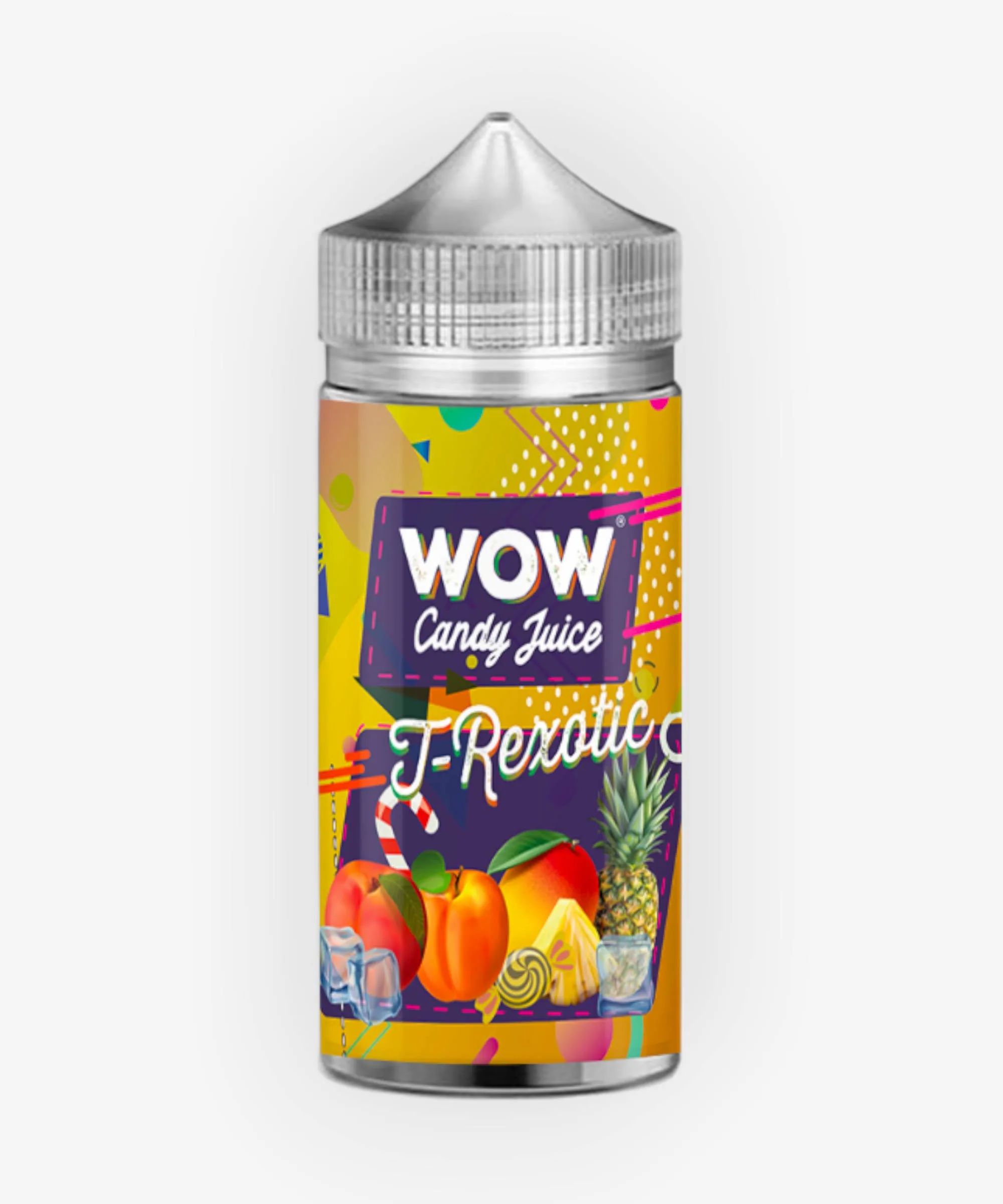 E-liquide T-Rexotic 100 mL - WOW Candy Juice Made in Vape