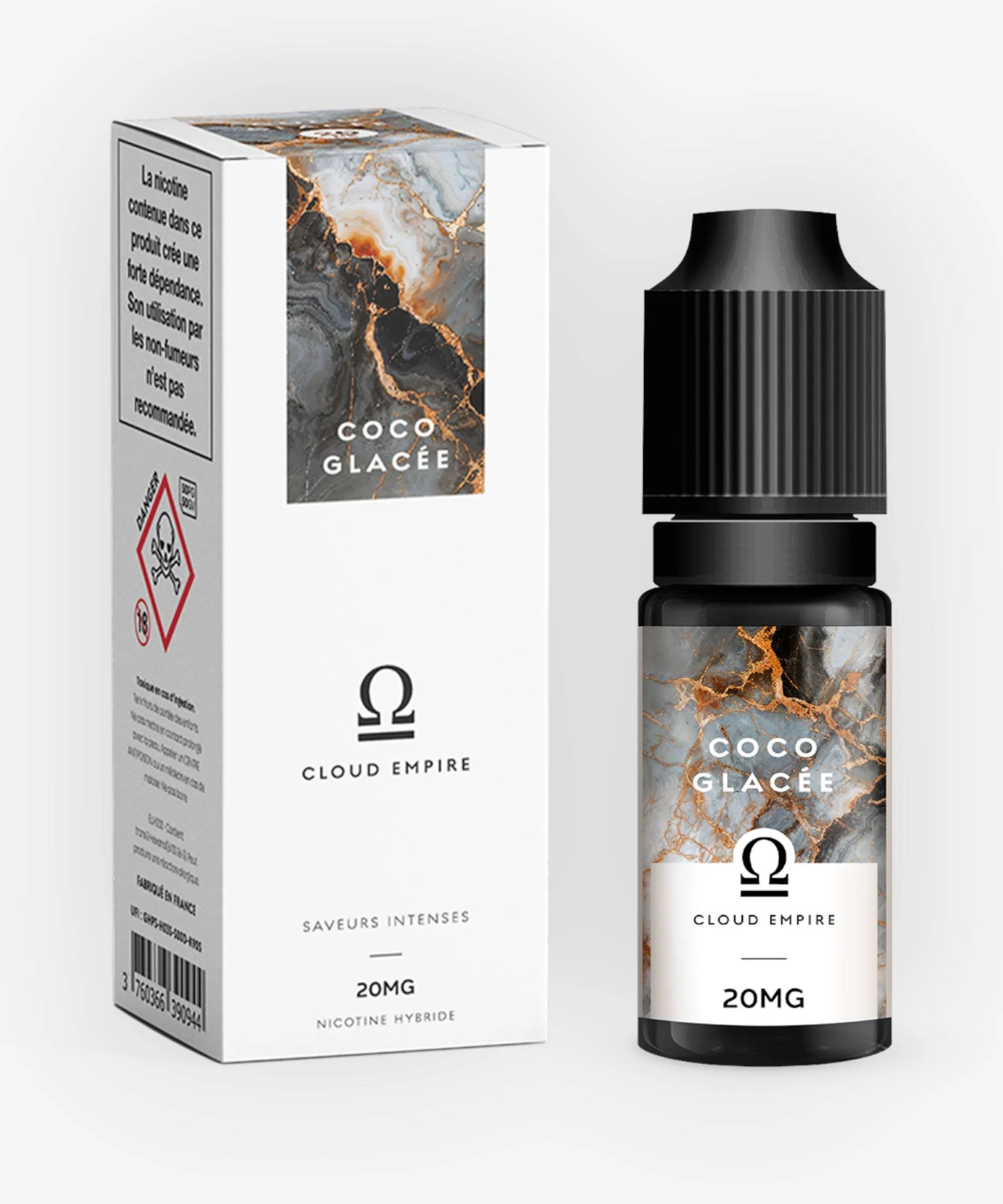 E-liquide Coco Glacée Nic Salt Hybride 10 mL - Cloud Empire — The Fuu - Cloud Empire