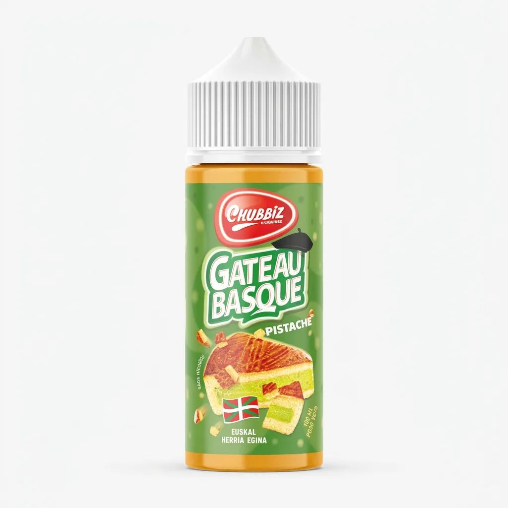 E-liquide Gateau Basque Pistache 100 mL - Chubbiz