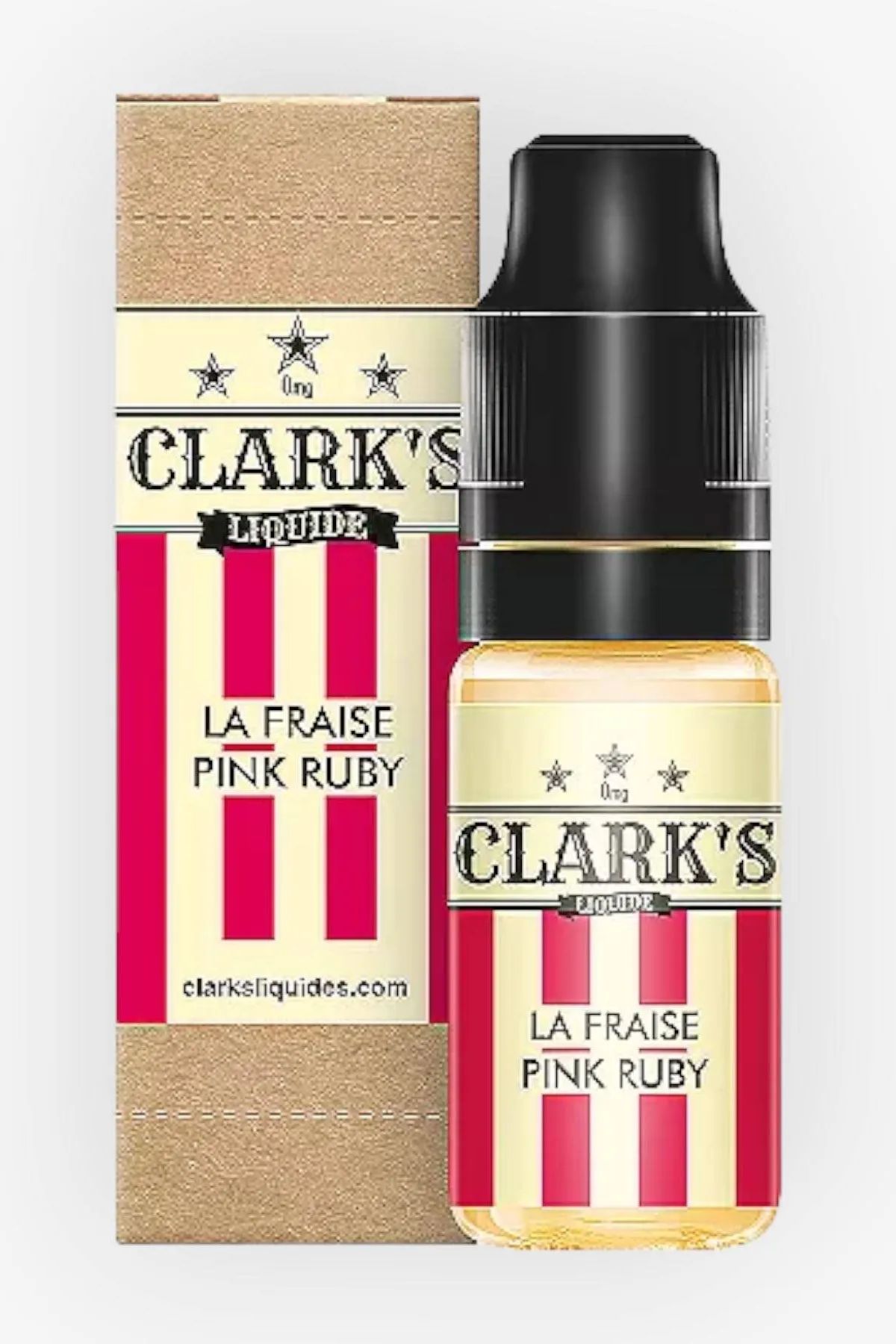 E-liquide La Fraise Pink Ruby 10 mL - Clark s Liquide — Clark's Liquide