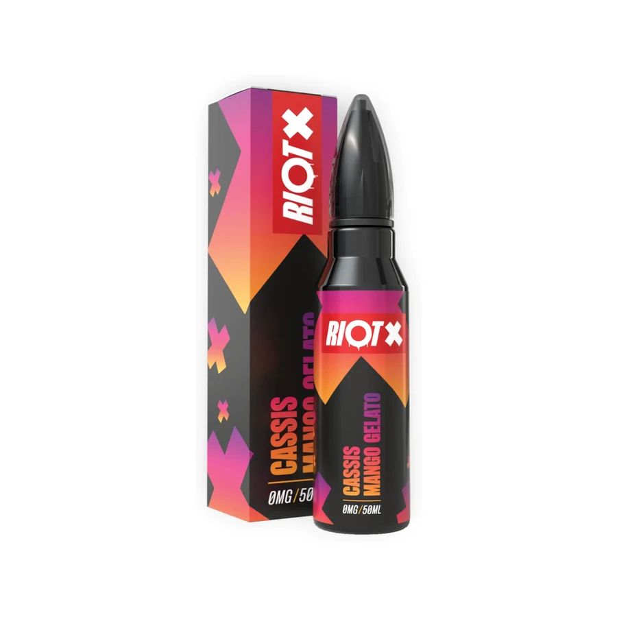 E-liquide Cassis Mango Gelato 50 mL - Riot