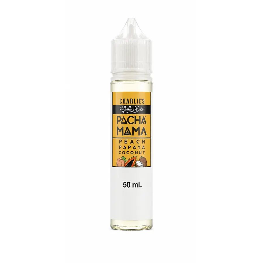 E-liquide Peach Papaya Coconut 50 mL - Pacha Mama Charlie's Chalk Dust — Charlies Chalk Dust - Pacha mama