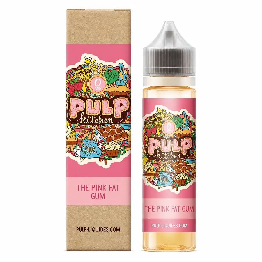 E-liquide The Pink Fat Gum 50 mL - Pulp Kitchen
