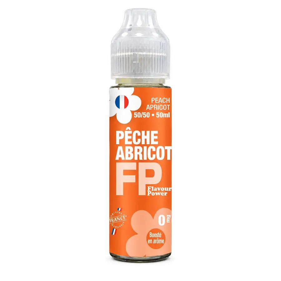 E-liquide Peche Abricot 50 mL - 50/50 Flavour Power