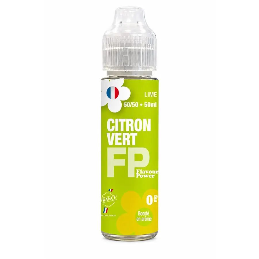 E-liquide Citron Vert 50/50 50 mL - 50/50 Flavour Power