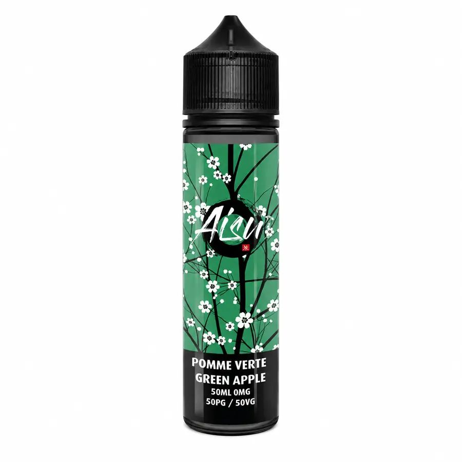 E-liquide Green Apple 50 mL - Aisu