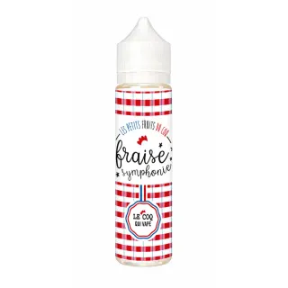 E-liquide Fraise Symphonie 50 mL - Le Coq Qui Vape