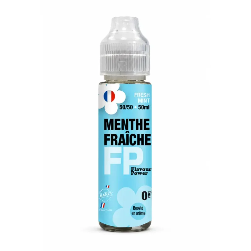 E-liquide Menthe Fraiche 50 mL - 50/50 Flavour Power