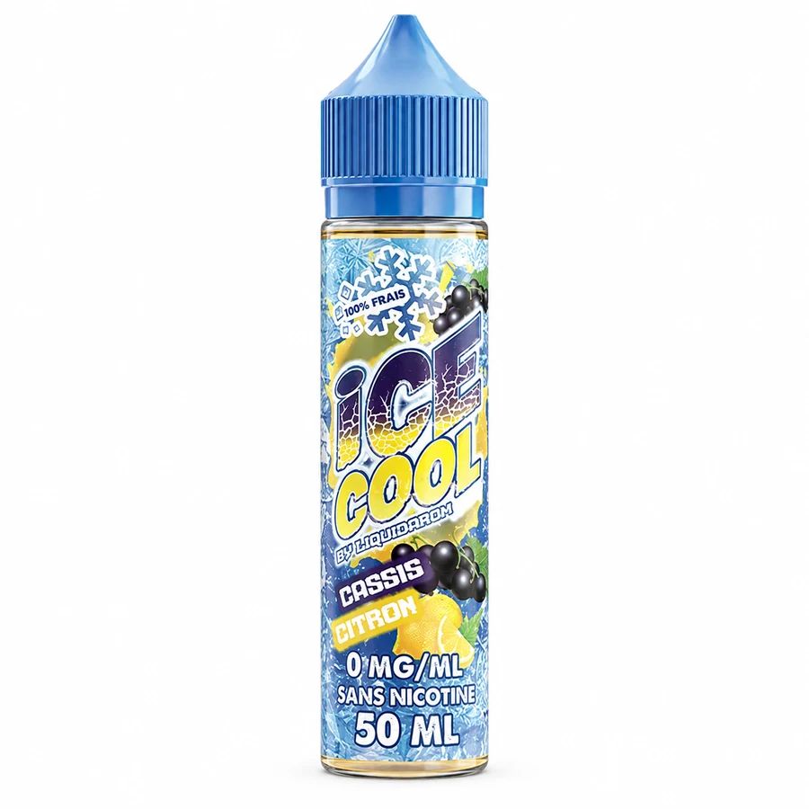E-liquide Cassis Citron 50 mL - Ice Cool (Liquidarom)