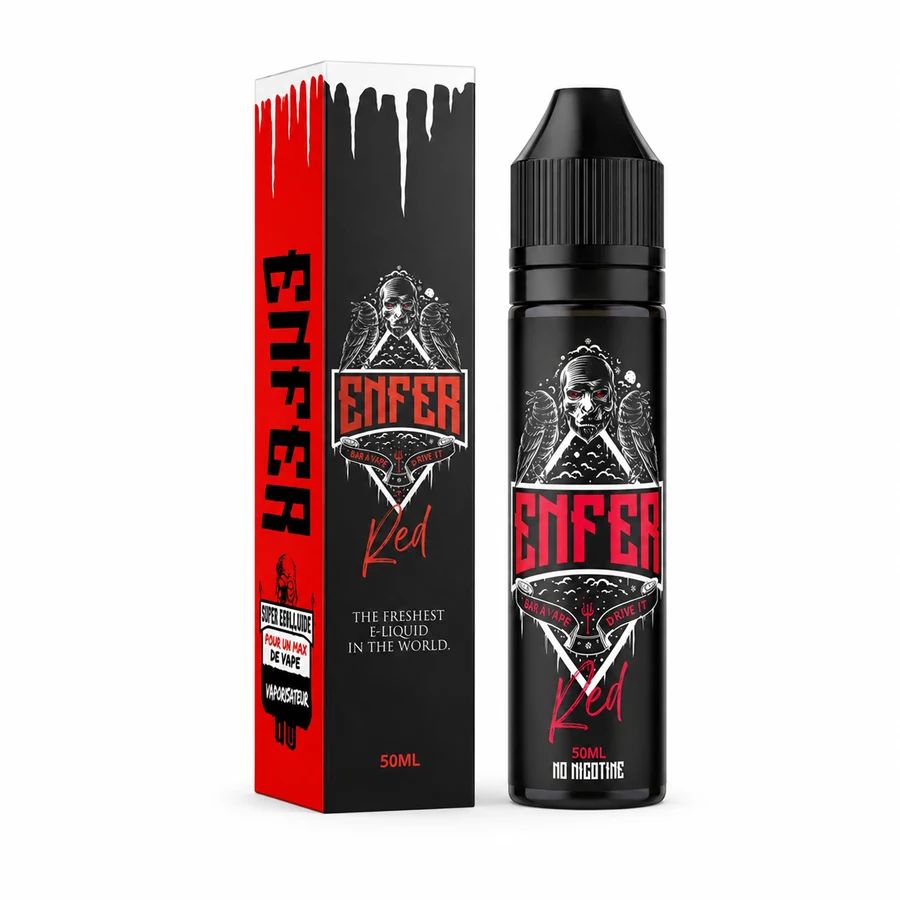 E-liquide Red 50 mL - Enfer — Vape 47 - L'Enfer
