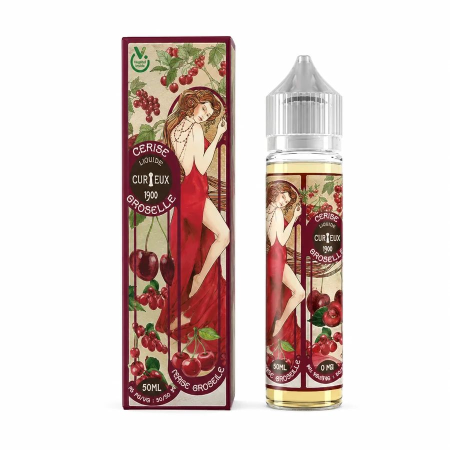 E-liquide Cerise Groseille 50 mL - 1900 (Curieux) — Curieux - Edition 1900