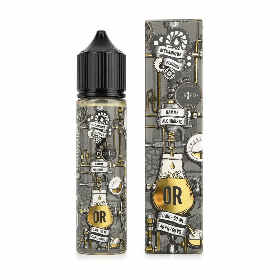 E-liquide Or 50 mL - Curieux