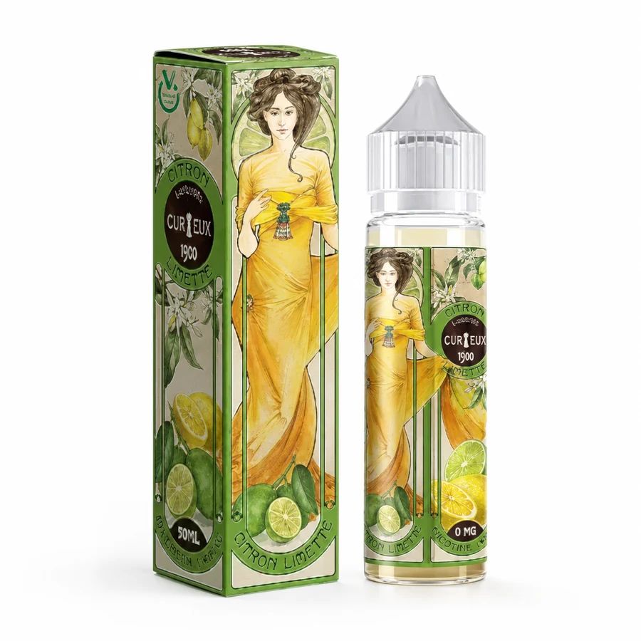 E-liquide Citron Limette 50 mL - 1900 (Curieux)