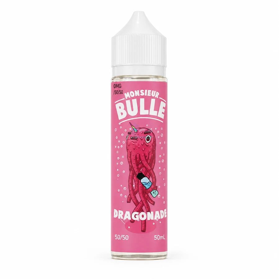 E-liquide Dragonade 50 mL - Monsieur Bulle (Liquideo) — Liquideo - Monsieur Bulle