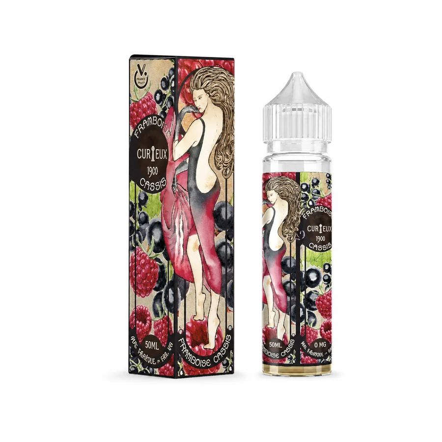 E-liquide Framboise Cassis 50 mL - 1900 (Curieux) — Curieux - Edition 1900