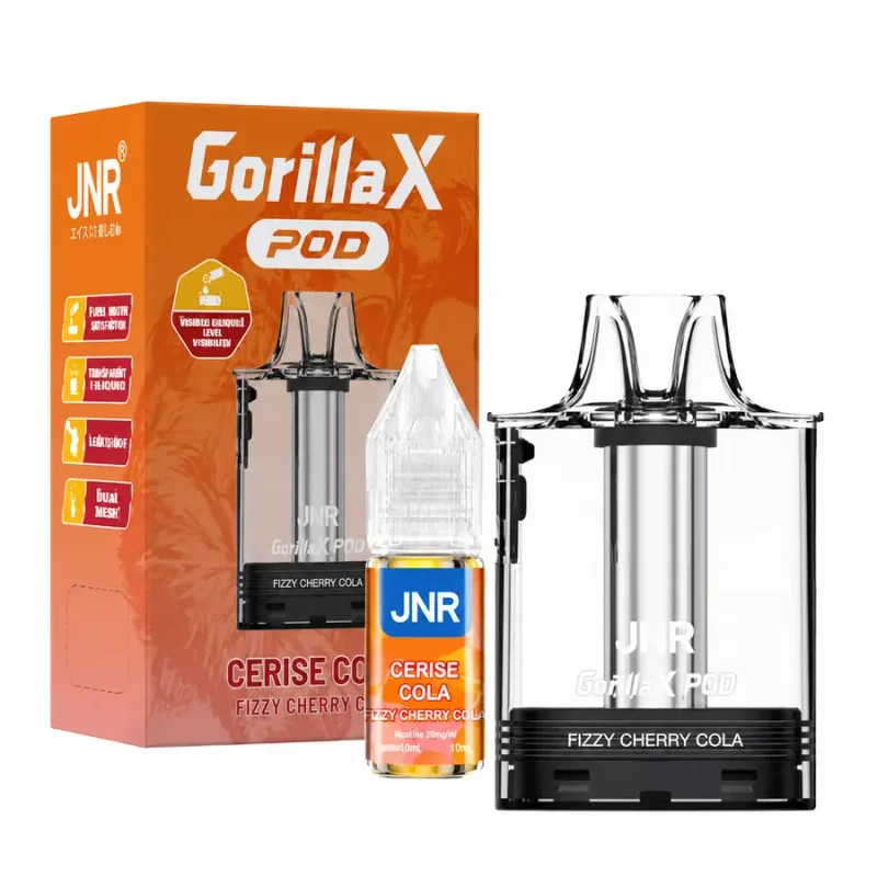 Cartouche Gorilla-X vide + Cerise Cola 10 ml - JNR
