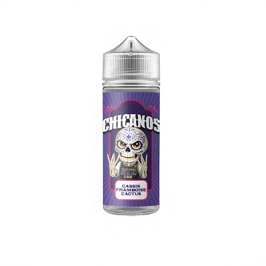 Cassis Framboise Cactus ZHC Mix Series Chicanos 100ml 00mg
