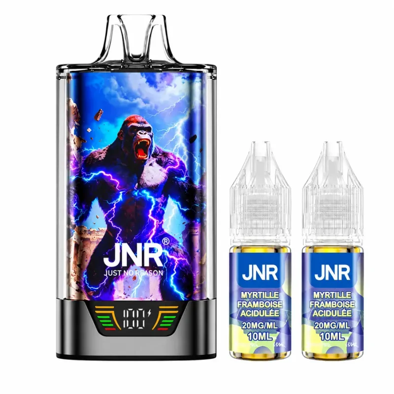 Kit Gorilla-X 43K Myrtille Framboise Acidulée 10 mg - JNR