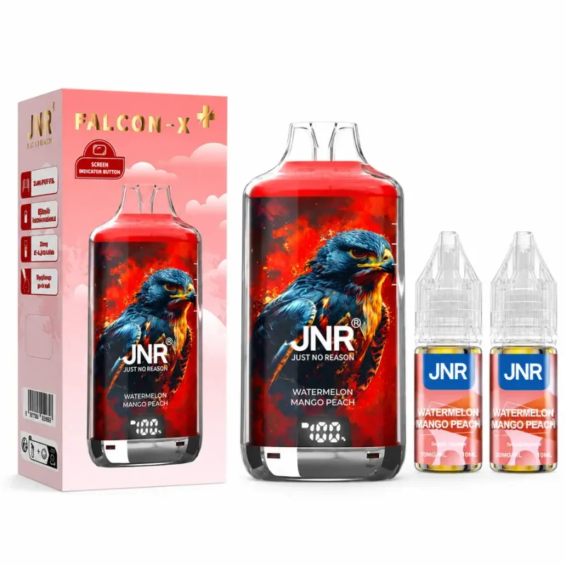 Puff Falcon X+ 28K Watermelon Mango Peach 20 mg - JNR