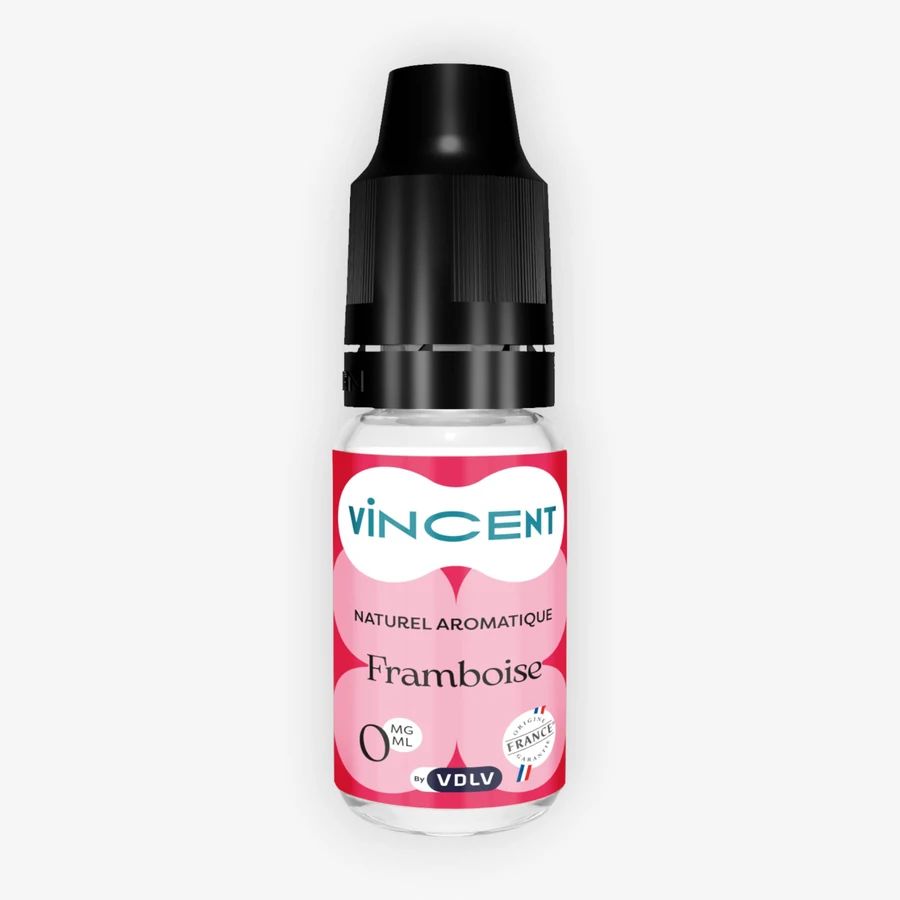 E-liquide Framboise 10 mL - Vincent (VDLV) — VDLV - Vincent
