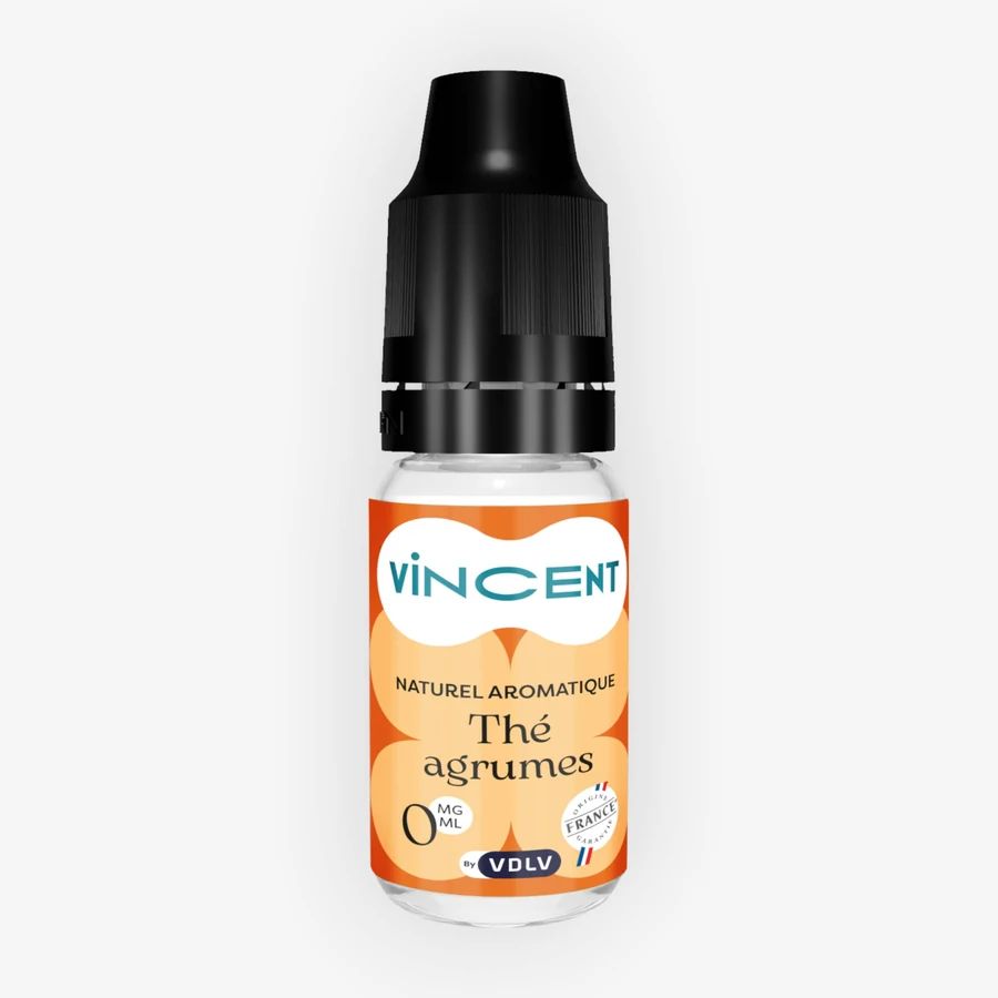 E-liquide Thé Agrumes 10 mL - Vincent (VDLV) — VDLV - Vincent
