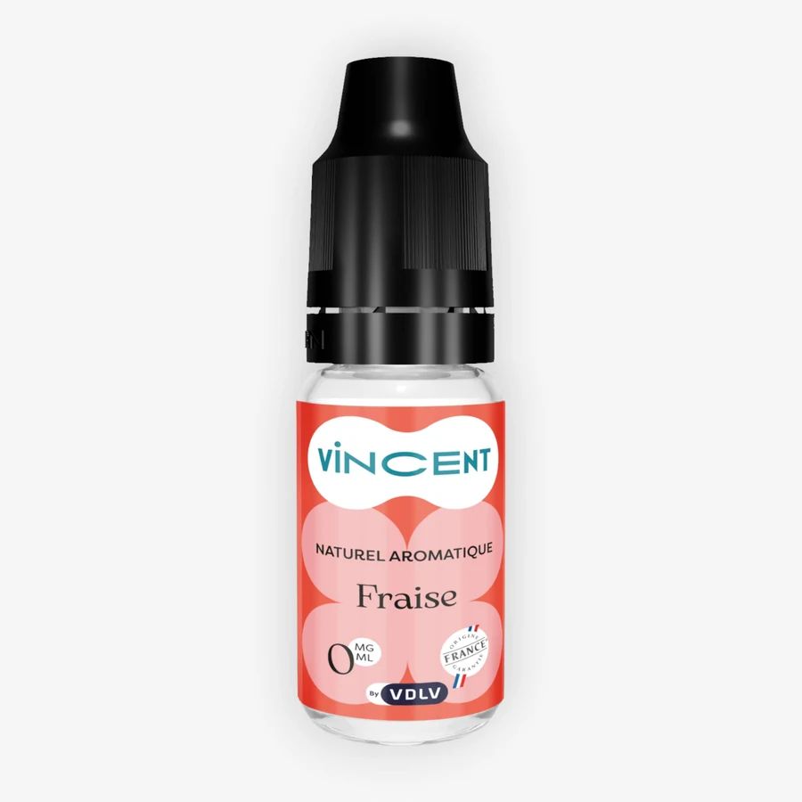 E-liquide Fraise 10 mL - Vincent (VDLV) — VDLV - Vincent