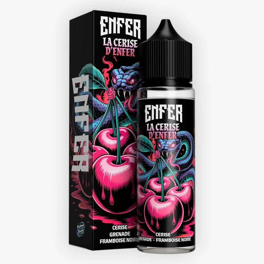 E-liquide La Cerise D'Enfer 50 mL - Enfer — Vape 47 - L'Enfer