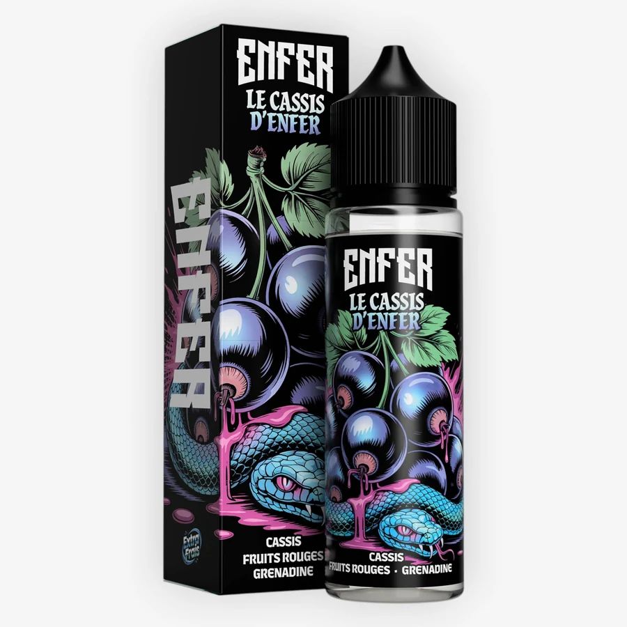 E-liquide Le Cassis D'Enfer 50 mL - Enfer — Vape 47 - L'Enfer