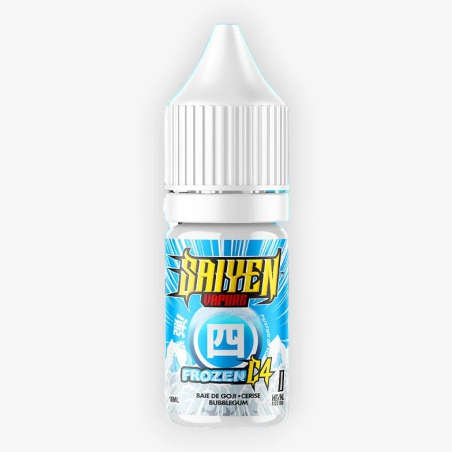 E-liquide Frozen C4 10 mL - Saiyen Vapors — Swoke - Saiyen Vapors