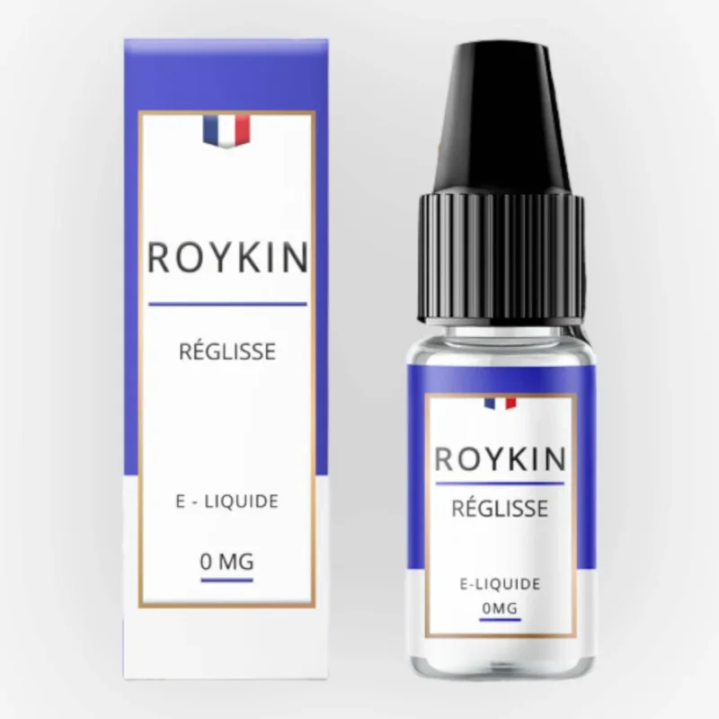 E-liquide Réglisse 10 mL - Roykin