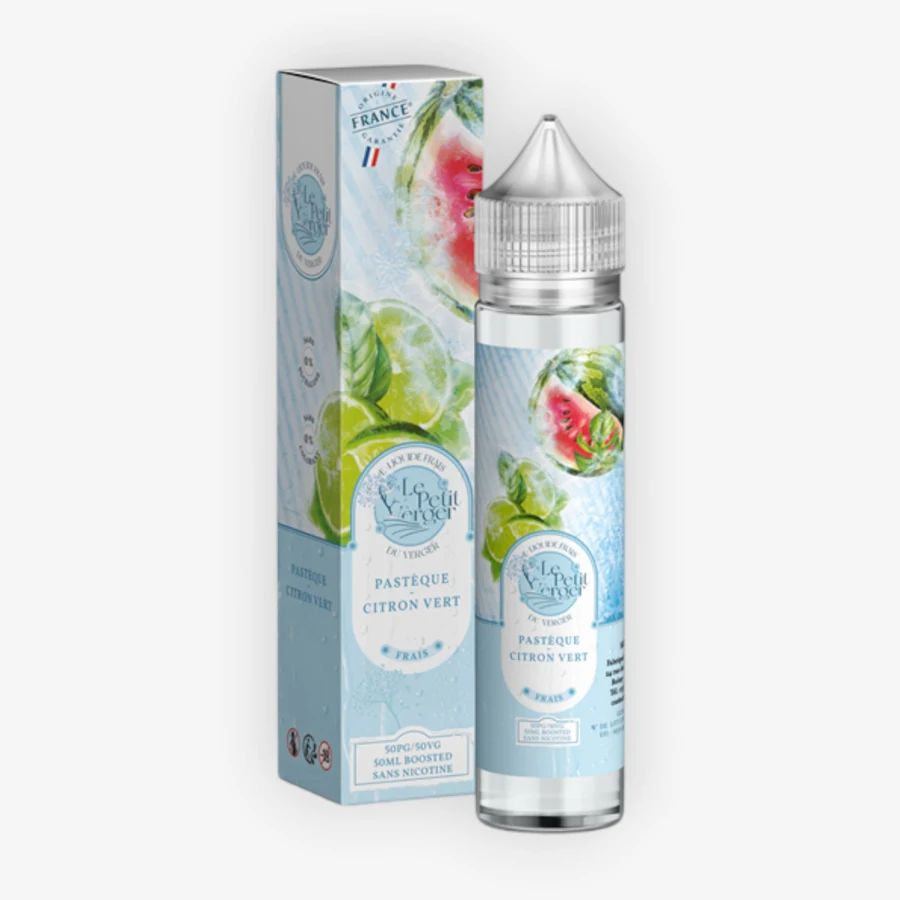 E-liquide Pastèque Citron Vert Frais 50 mL - Le Petit Verger