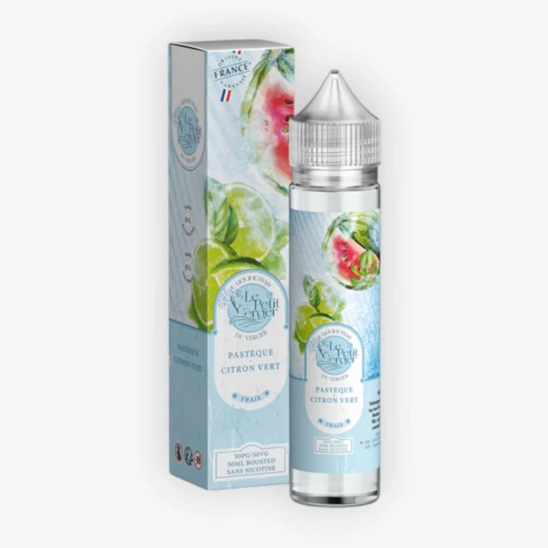 E-liquide Pastèque Citron Vert Frais 50 mL - Le Petit Verger