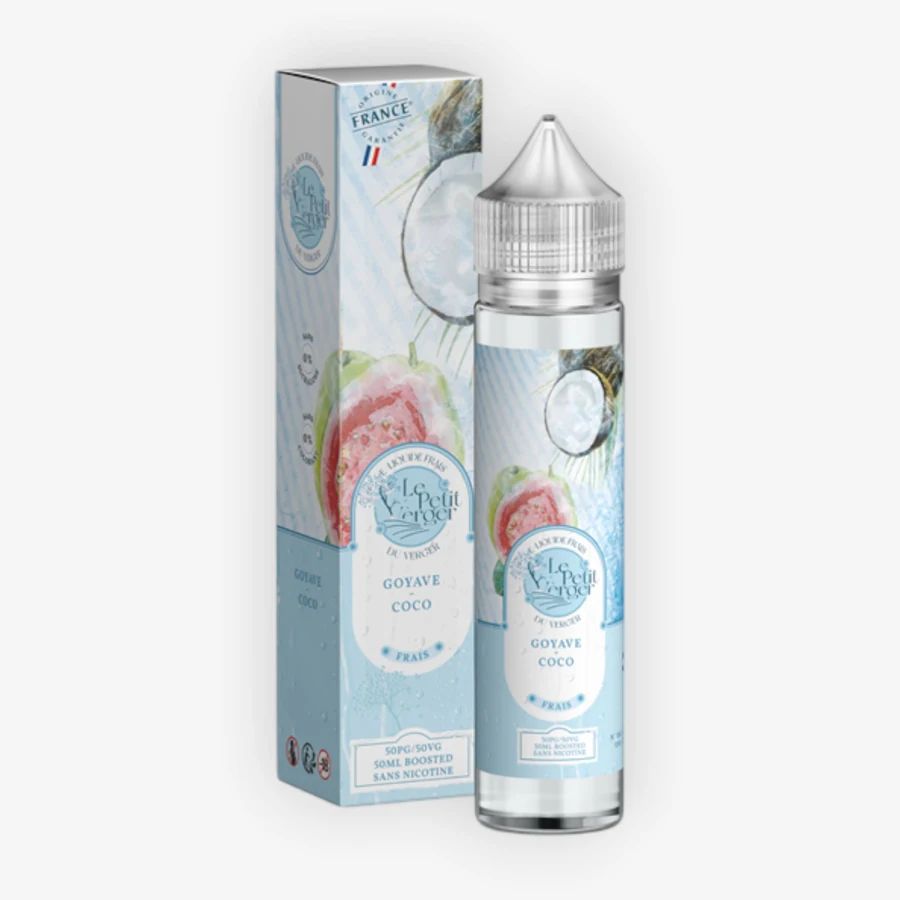 E-liquide Goyave Coco Frais 50 mL - Le Petit Verger — Savourea - Le Petit Verger