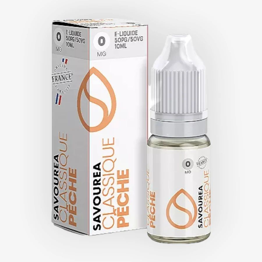 E-liquide Pêche 10 mL - Savourea