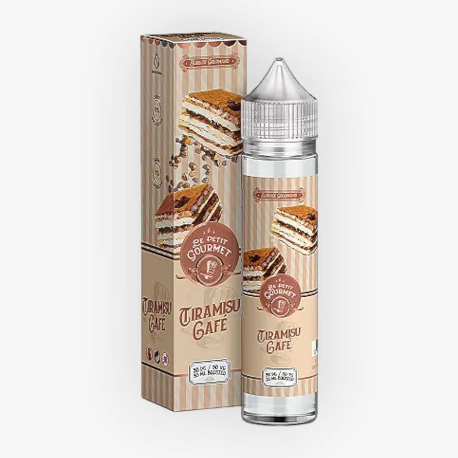 E-liquide Tiramisu Café 50 mL - Le Petit Gourmet Savourea