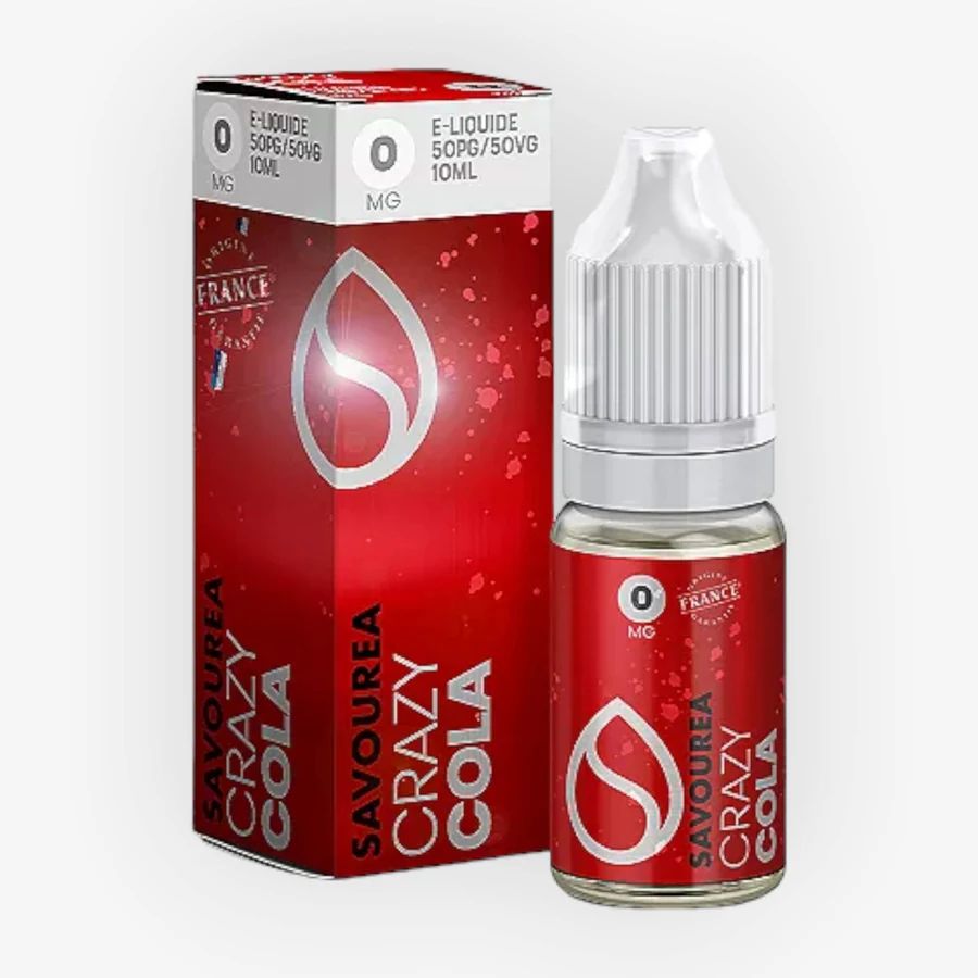 E-liquide Crazy Cola 10 mL - Savourea