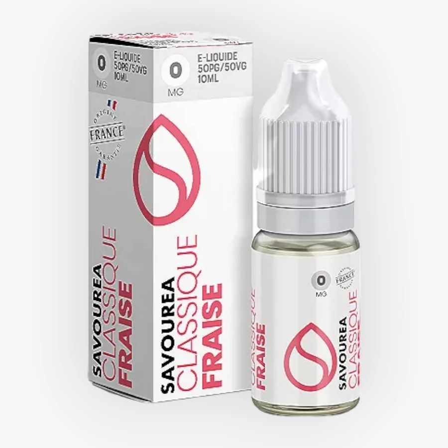 E-liquide Fraise 10 mL - Savourea
