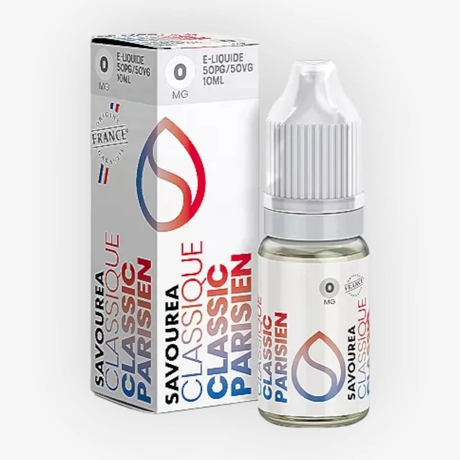E-liquide Classic Parisien 10 mL - Savourea
