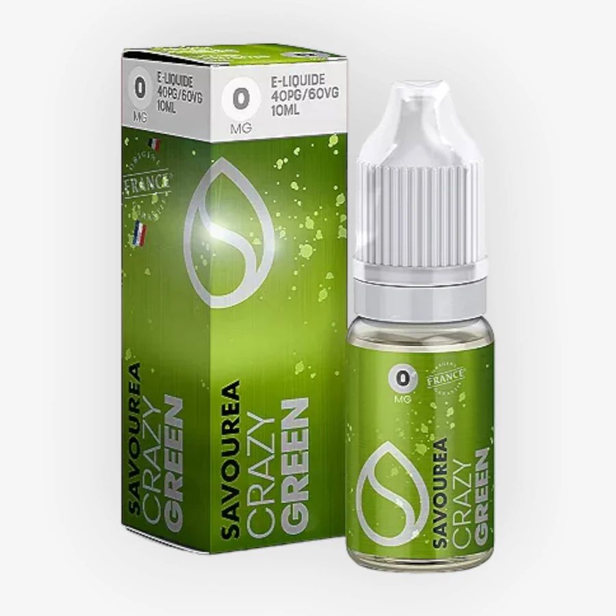 E-liquide Crazy Green 10 mL - Savourea