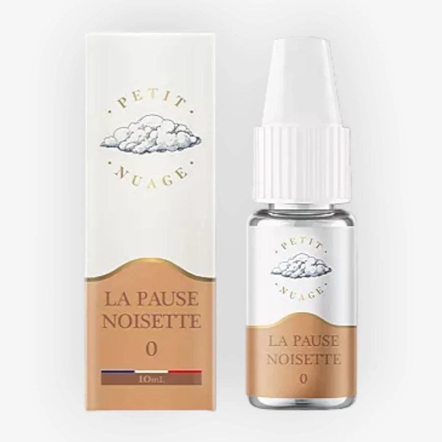 E-liquide La Pause Noisette 10 mL - Petit Nuage
