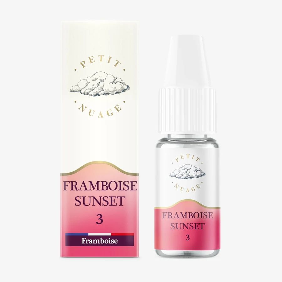 E-liquide Framboise Sunset 10 mL - Petit Nuage
